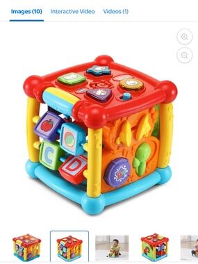 VTech Baby Busy Learners Activity Cube Baby and Toddler Toys